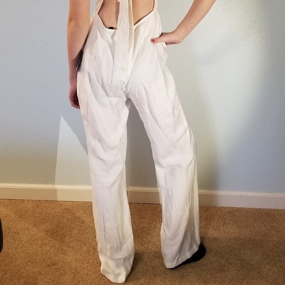 !!3 FOR $25 -- Forever 21 Ivory Jumpsuit NWT - Picture 4 of 6
